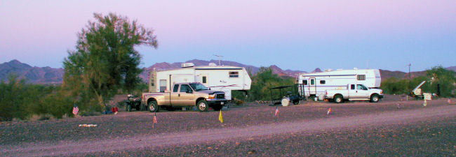 Home in Quartzsite, Arizona  Winter 2008-09